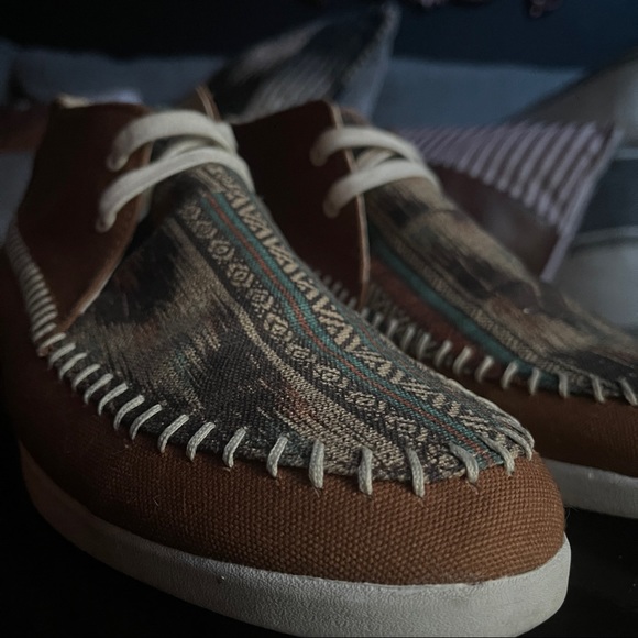 Mens Generic Surplus Aztec Print Chukka - Picture 11 of 11